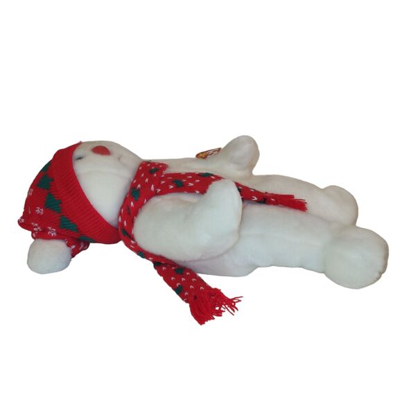 Ty Beanie Buddy Plush Snowboy Snowman Retired‎ Stuffed Animal Toy 1999 15" - Picture 6 of 14